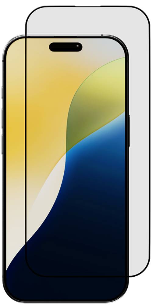 

Стекло защитное Rocket, Air Cover 2.5D для iPhone 17 Air Черная рамка
