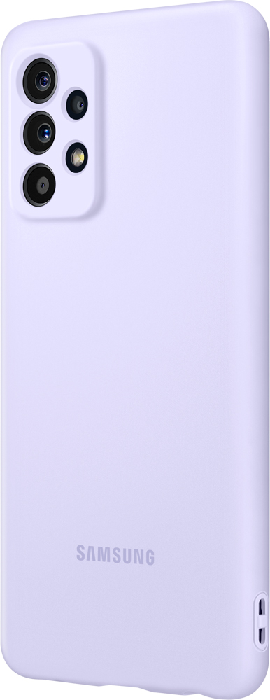 Клип-кейс Samsung Galaxy A52 Silicone Cover Purple (EF-PA525TVEGRU) 0313-8883 Galaxy A52 Silicone Cover Purple (EF-PA525TVEGRU) - фото 4