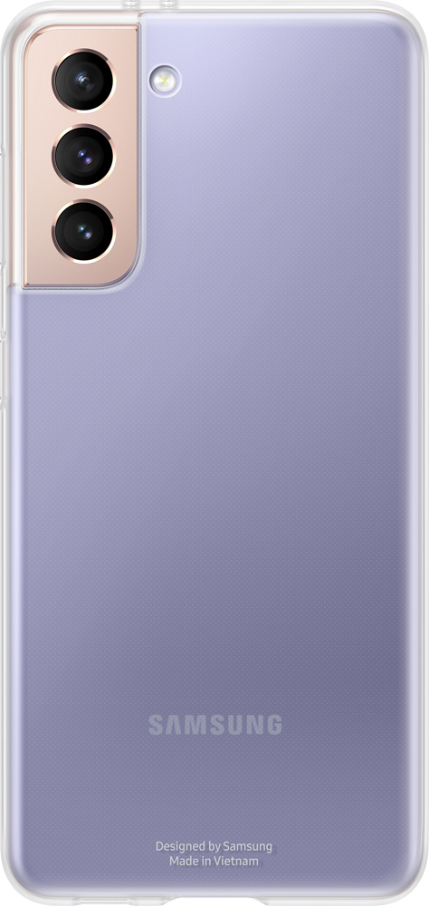 Клип-кейс Samsung Galaxy S21 Clear Cover прозрачный (EF-QG991TTEGRU) 0313-8833 Galaxy S21 Clear Cover прозрачный (EF-QG991TTEGRU) - фото 1