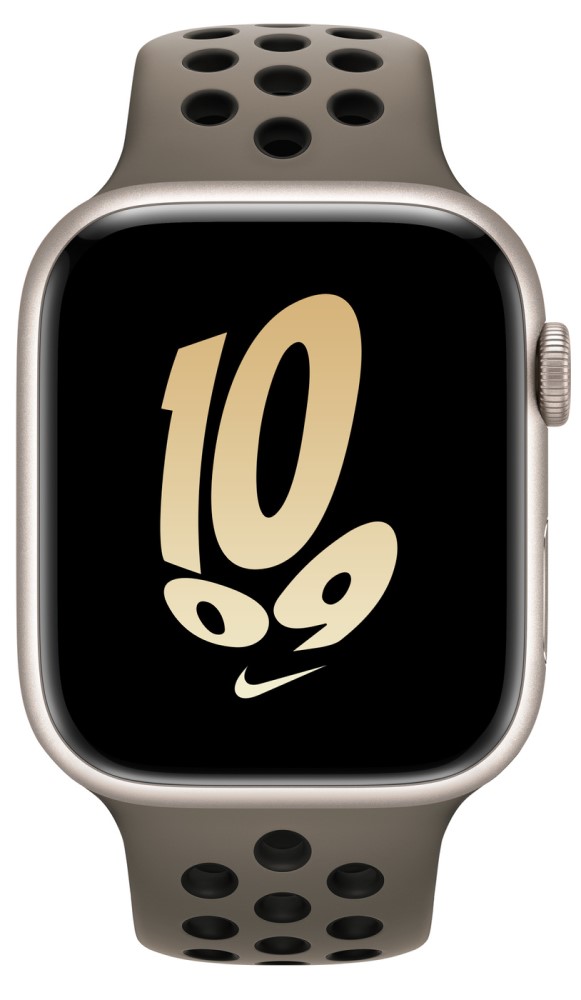 Часы Apple Watch Nike Series 8 GPS 45мм корпус из алюминия Сияющая звезда 0200-3220 - фото 2