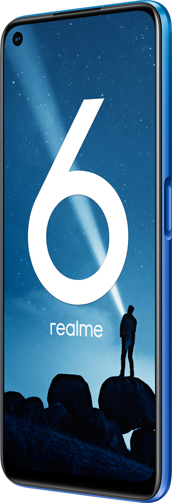 Смартфон Realme 6 8/128Gb Comet Blue 0101-7125 6 8/128Gb Comet Blue - фото 5