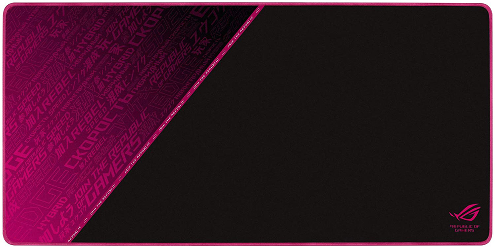 Коврик Asus NC07 Rog Sheath ElectroPunk Black/Pink 0400-1987 NC07 Rog Sheath ElectroPunk Black/Pink - фото 1