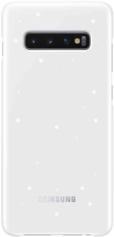 

Клип-кейс Samsung Galaxy S10 Plus LED EF-KG975C White, Galaxy S10 Plus LED EF-KG975C White