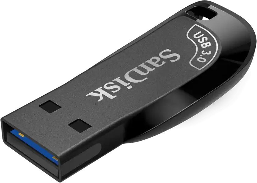 USB Flash SanDisk Ultra Shift 32Gb USB 3.0 Черный 0305-1501 SDCZ410-032G-G46 - фото 3