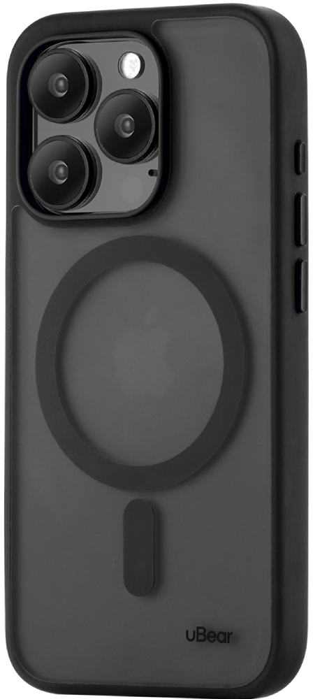 Чехол-накладка uBear чехол на iphone 14 pro max magsafe kruche print ягодный микс противоударный с магнитом