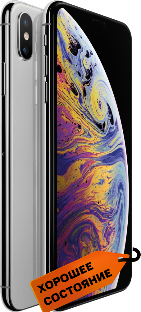

Смартфон Apple, iPhone XS Max 64Gb Серебристый «Хорошее состояние»
