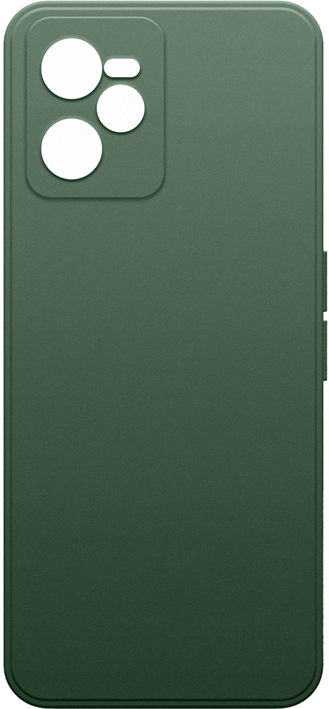 Чехол-накладка Borasco Realme C35 Microfiber Зеленый чехол mypads fiat фиат мужской для realme gt neo3t задняя панель накладка бампер