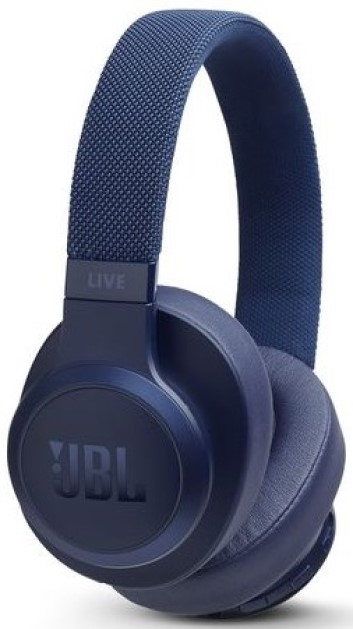 

Наушники JBL, Bluetooth LIVE500BTBLK накладные Blue