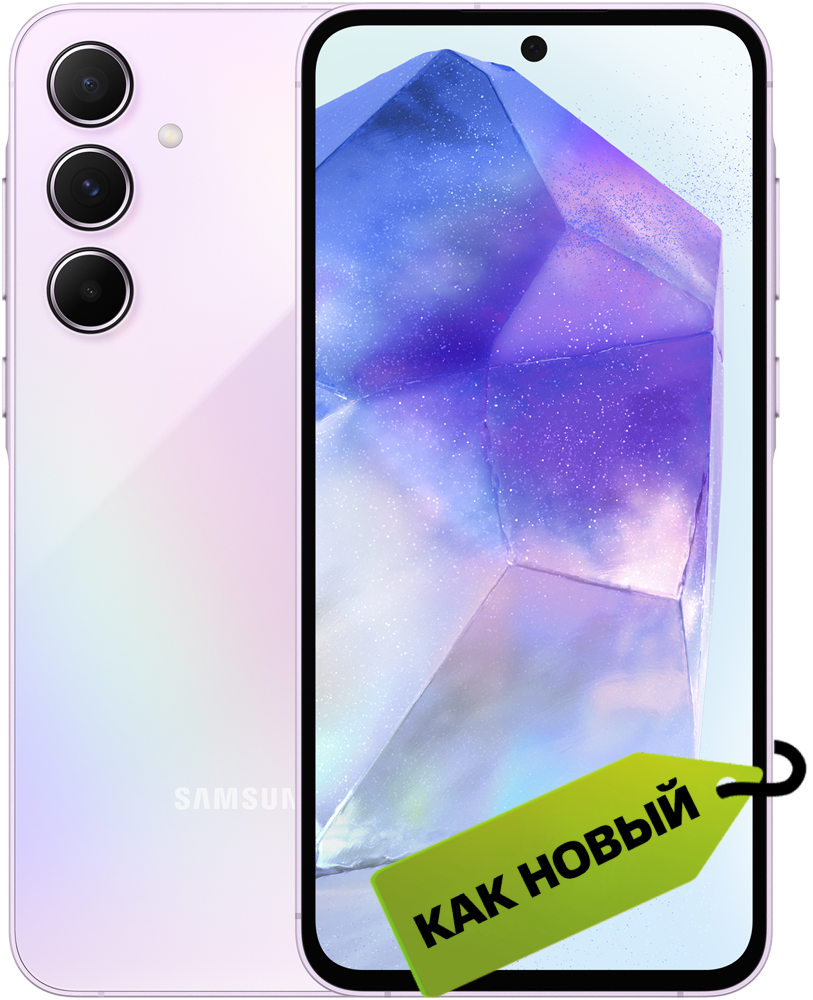 

Смартфон Samsung, Galaxy A55 8/256 Гб 5G Лавандовый «Как новый»