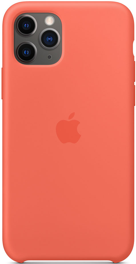 

Клип-кейс Apple, iPhone 11 Pro MWYQ2ZM/A силиконовый Оранжевый