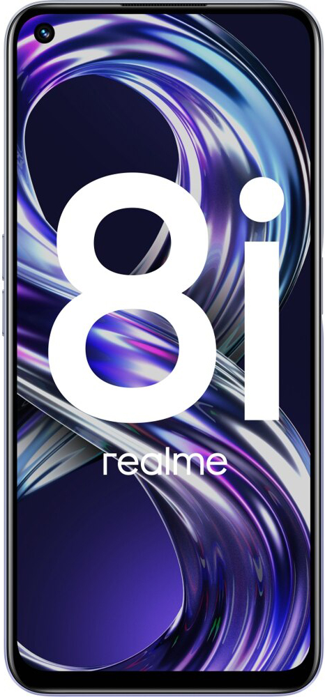 Смартфон Realme 8i 4/128Gb Purple 0101-7898 8i 4/128Gb Purple - фото 2