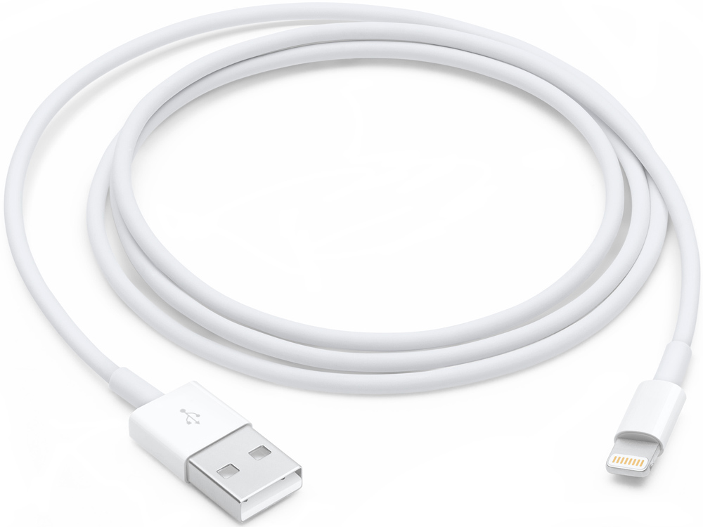 Apple USB-Lightning 1м White (MXLY2ZM/A)