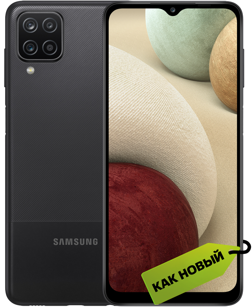 Смартфон Samsung A127 Galaxy A12 (2021) 3/32Gb MTS Launcher Black 