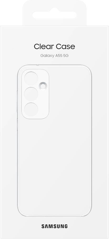 Чехол-накладка Samsung Clear Case Galaxy A55 Прозрачный (EF-QA556CTEGRU) 3100-2408 Clear Case Galaxy A55 Прозрачный (EF-QA556CTEGRU) - фото 6