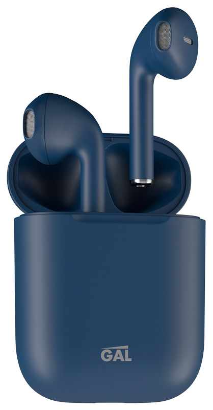 Беспроводные наушники Gal TWS TW-3500 Blue шлейф для huawei honor play cor l29 разъем зарядки разъем гарнитуры микрофон