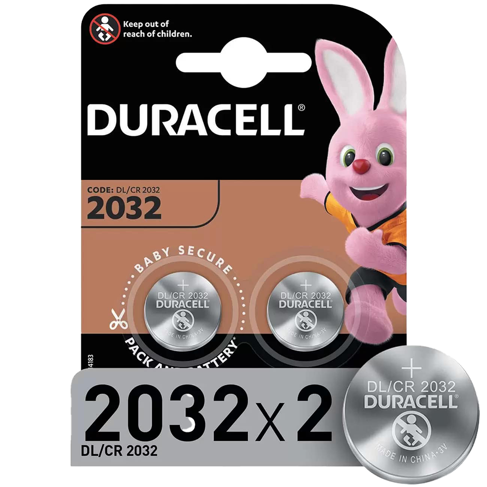 Duracell DL/CR 2032 литиевая 2шт