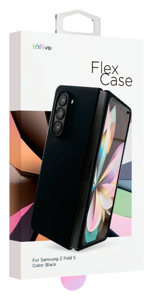 Чехол-накладка VLP Flex Case для Samsung Galaxy Z Fold5 Черный 0314-0025 - фото 5