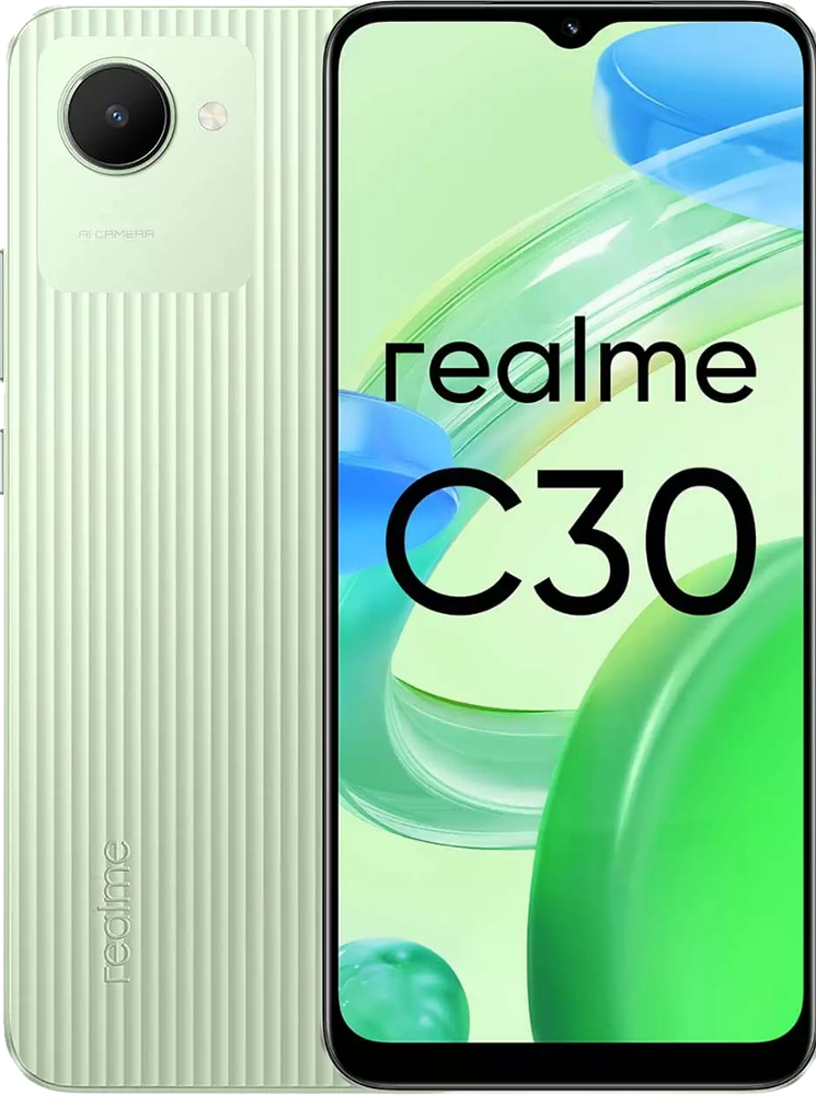 Смартфон realme C30 4/64GB Зеленый