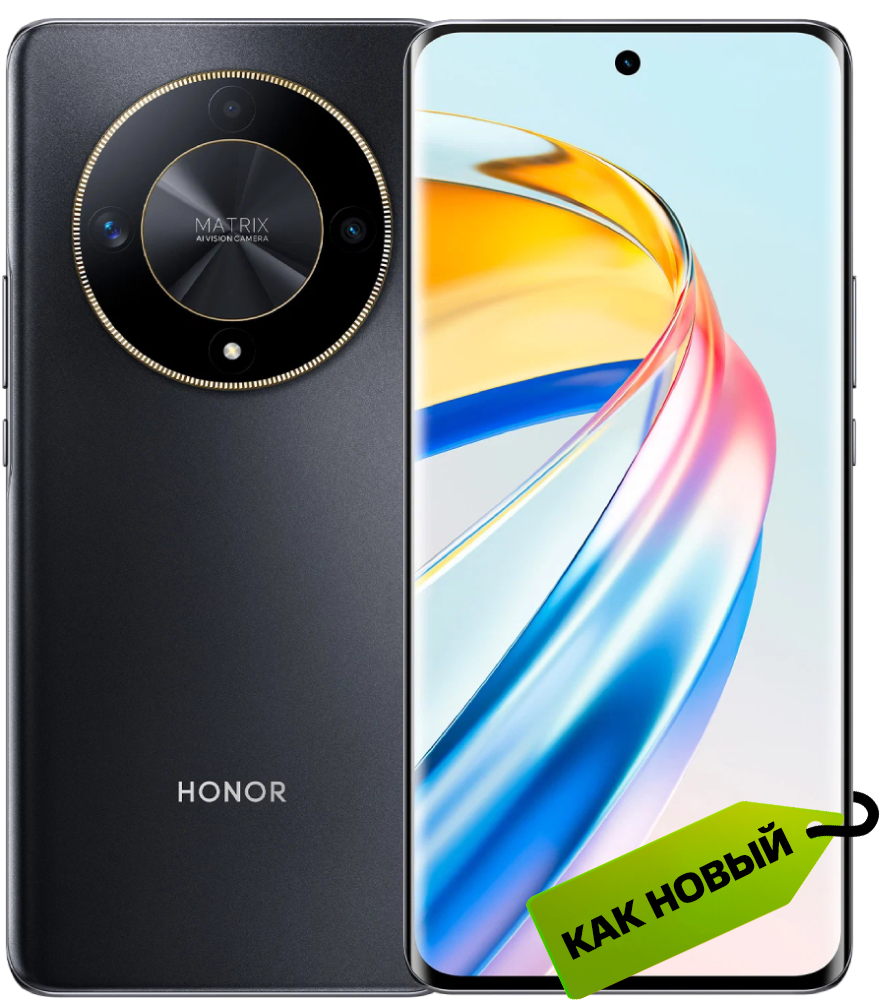 

Смартфон HONOR, X9b 12/256 Гб Полночный черный «Как новый»