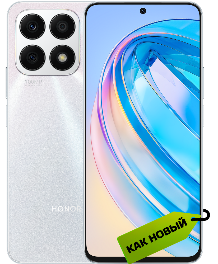 

Смартфон HONOR, X8a 6/128 Гб 5G Титановый серебристый "Как новый"