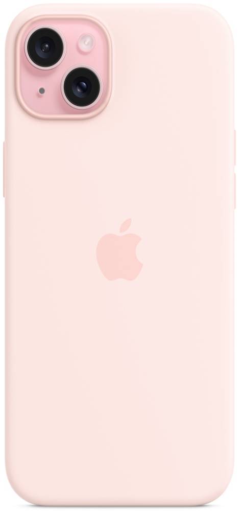 Чехол-накладка Apple iPhone 15 Silicone Case with MagSafe Светло-розовый 3100-0089 iPhone 15 - фото 4