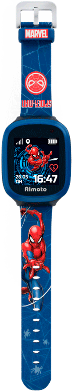Детские часы Aimoto с GPS Disney Человек-паук 0200-2351 - фото 4