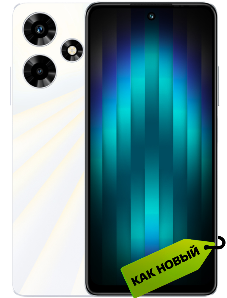 

Смартфон Infinix, HOT 30 8/128 ГБ Белый «Как новый»