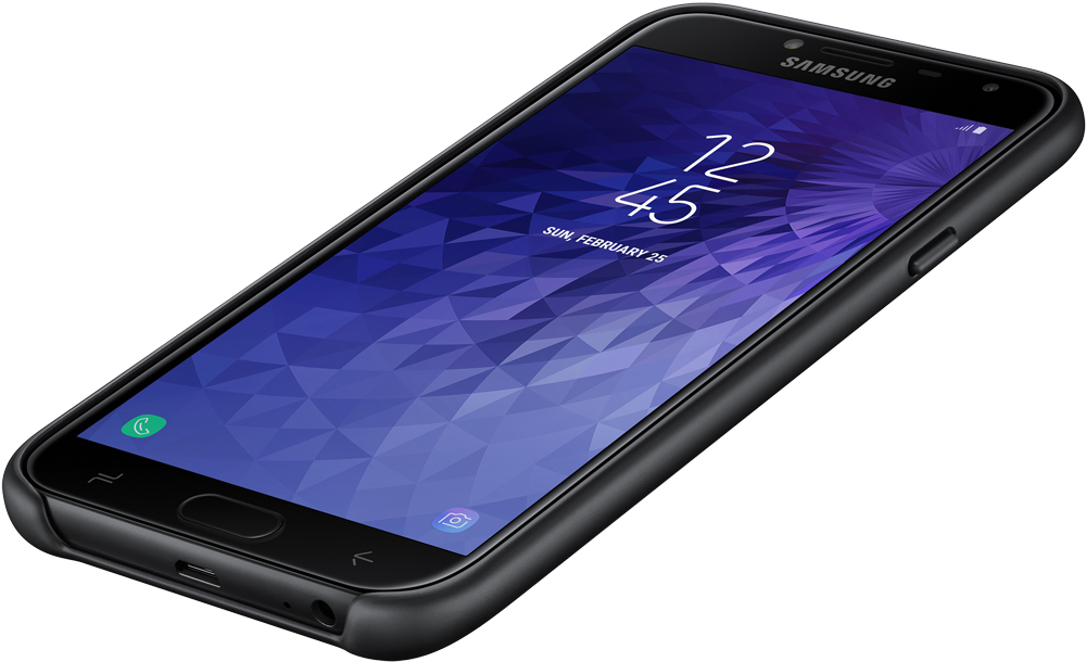 Клип-кейс Samsung Galaxy J4  Dual Layer Cover Black (EF-PJ400CBEGRU) 0313-6699 Galaxy J4  Dual Layer Cover Black (EF-PJ400CBEGRU) - фото 5