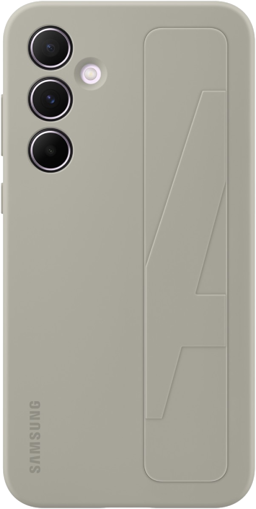 Чехол-накладка Samsung Standing Grip Case Galaxy A55 Серый (EF-GA556TJEGRU)