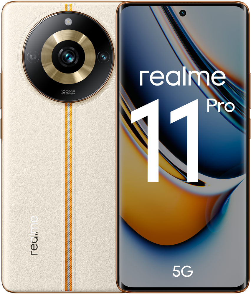 Смартфон realme 11 PRO 8/128GB 5G Бежевый смартфон realme 10 pro 8 128gb nebula blue rmx3661