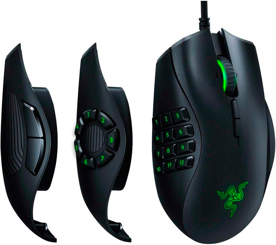 Мышь Razer Naga Trinity проводная Black 0400-1874 - фото 7