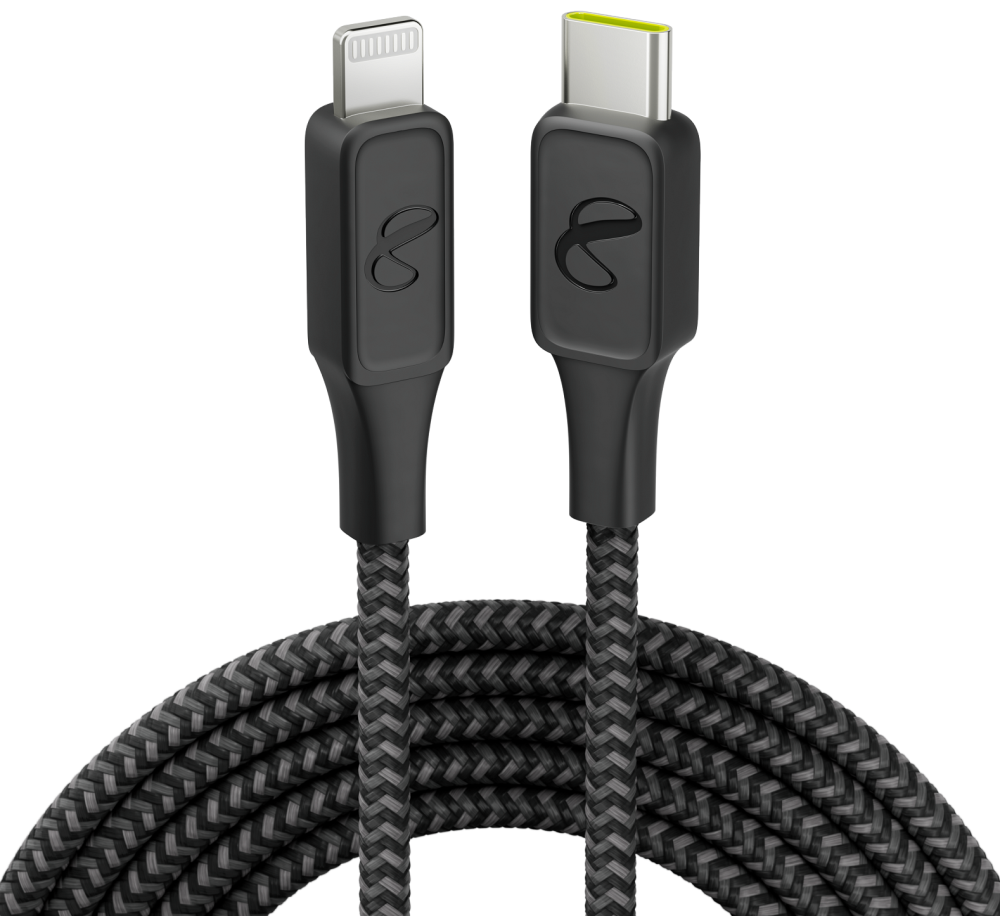Дата-кабель InfinityLab InstantConnect USB-C - Lightning 1.5м Black (ILINCCTLBLK) 0307-0751 InstantConnect USB-C - Lightning 1.5м Black (ILINCCTLBLK) - фото 3