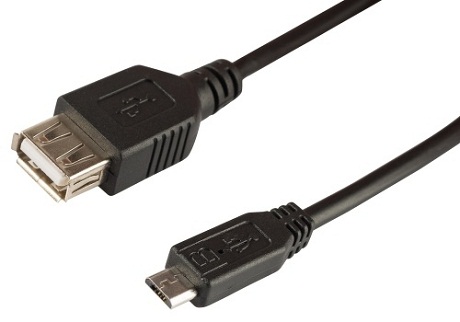 Дата-кабель Gal 2605 micro-USB B - USB A Female OTG