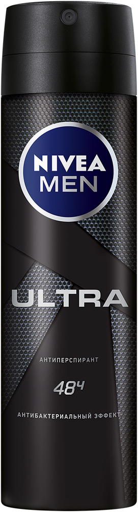 Дезодорант-антиперспирант NIVEA Men ULTRA с антибактериальным эффектом спрей 150мл 7000-3521 - фото 1