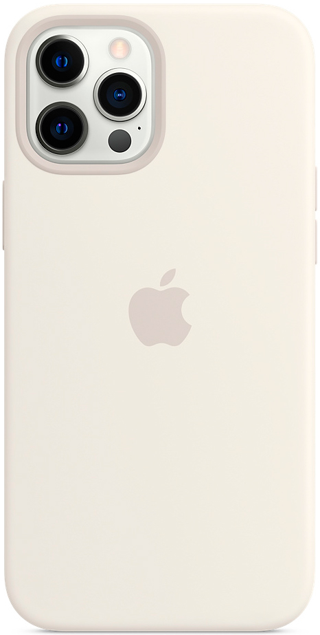 Клип-кейс Apple iPhone 12 Pro Max MagSafe силиконовый Белый (MHLE3ZE/A) 0313-8781 MHLE3ZE/A iPhone 12 Pro Max MagSafe силиконовый Белый (MHLE3ZE/A) - фото 3