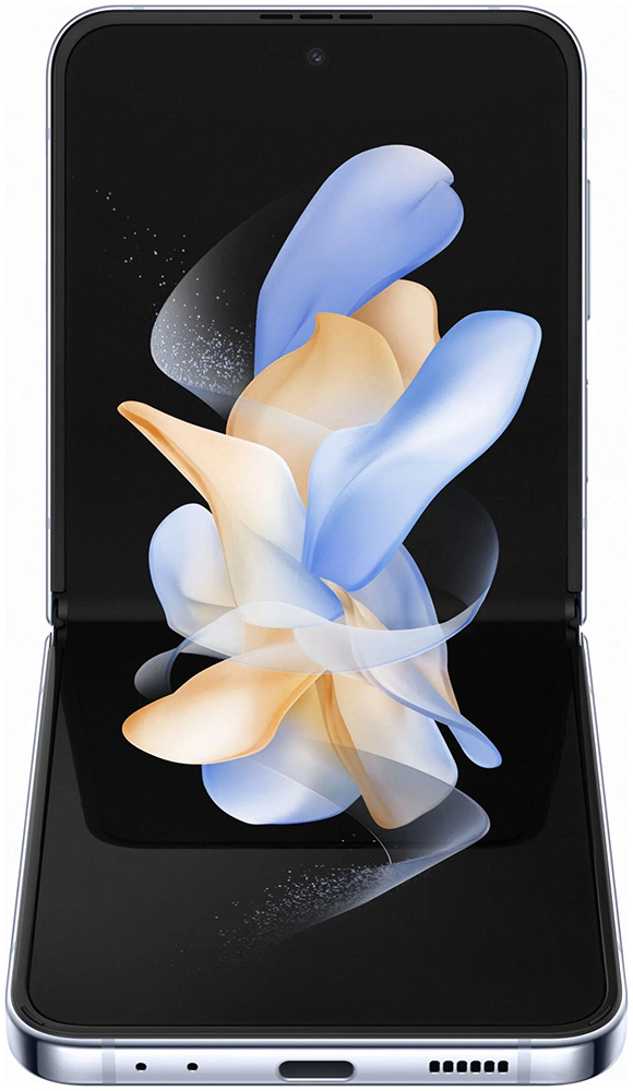 Смартфон Samsung Galaxy Z Flip4 8/128Gb (SM-F721) Голубой 0101-8487 Galaxy Z Flip4 8/128Gb (SM-F721) Голубой - фото 4