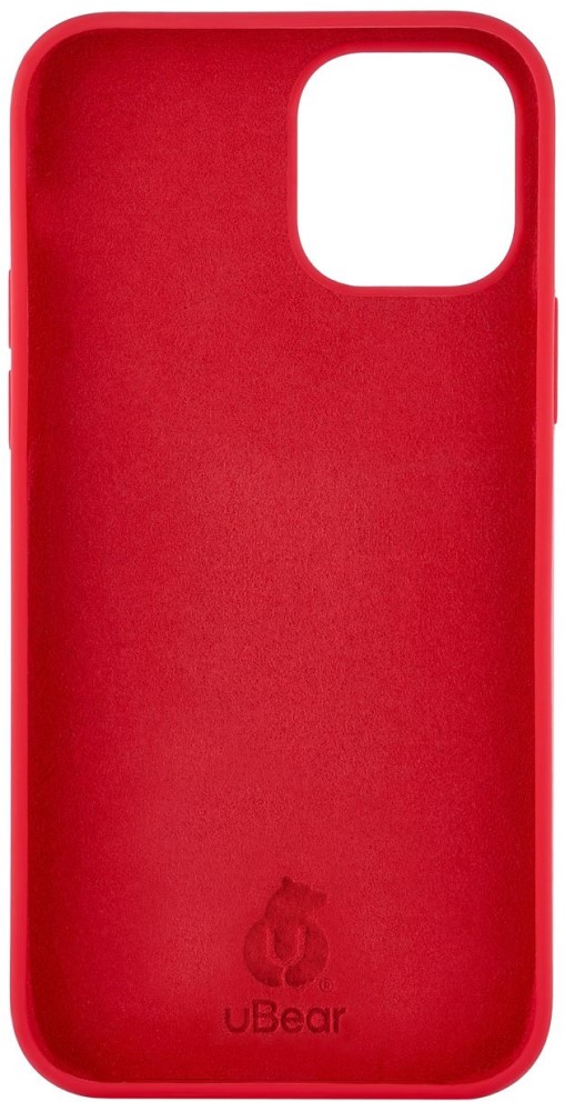 Клип-кейс uBear Apple iPhone 12/12 Pro Touch Case Red 0313-8915 Apple iPhone 12/12 Pro Touch Case Red iPhone 12, iPhone 12 Pro - фото 2