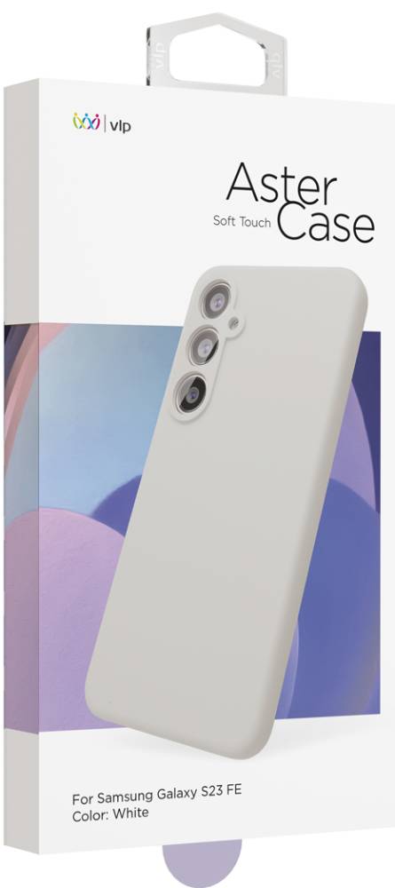 Чехол-накладка VLP Aster Case для Samsung Galaxy S23 FE Белый 0314-0223 - фото 7