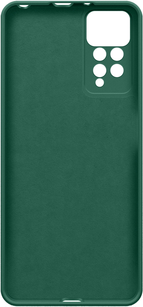 Чехол-накладка Borasco Xiaomi Redmi Note 11 Pro Microfiber Зеленый опал фото 2