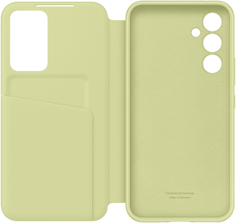Чехол-книжка Samsung Galaxy A54 Smart View Wallet Case Лайм 0319-1021 EF-ZA546CGEGRU - фото 5