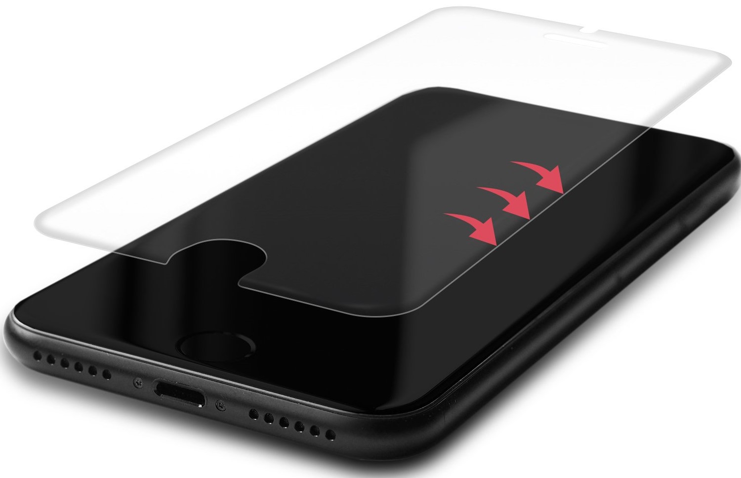 

Стекло защитное Black Rock для iPhone 8/7 3D прозрачное, для iPhone 8/7 3D прозрачное
