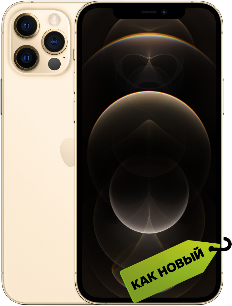 Смартфон Apple iPhone 12 Pro 256G Золотой «Как новый» смартфон apple iphone 11 64gb белый как новый