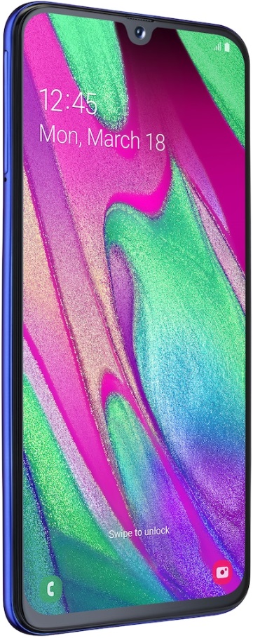 Смартфон Samsung A405 Galaxy A40 4/64Gb Blue 0101-6729 SM-A405FZBGSER A405 Galaxy A40 4/64Gb Blue - фото 5