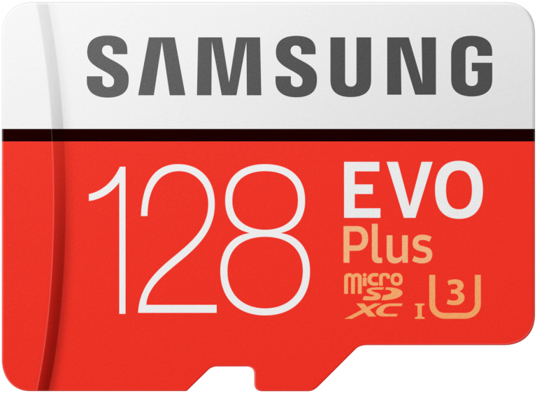 Samsung EVO Plus 128Gb Class10 UHS-I с адаптером Red/White
