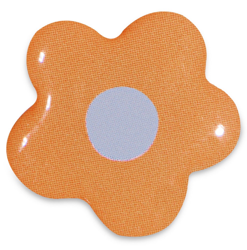 

Стикер VLP, Flower 19*20 мм Orange Blue