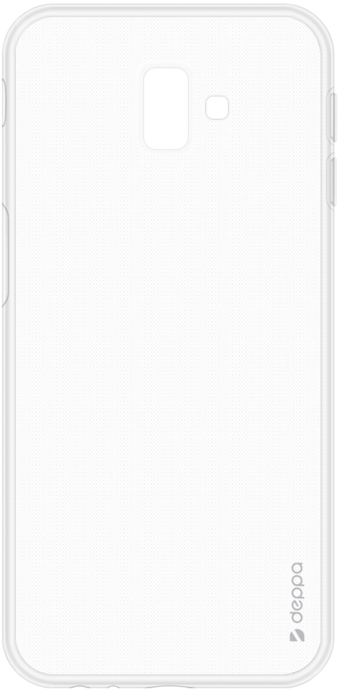 

Клип-кейс Deppa Samsung Galaxy J6 Plus TPU прозрачный, Samsung Galaxy J6 Plus TPU прозрачный