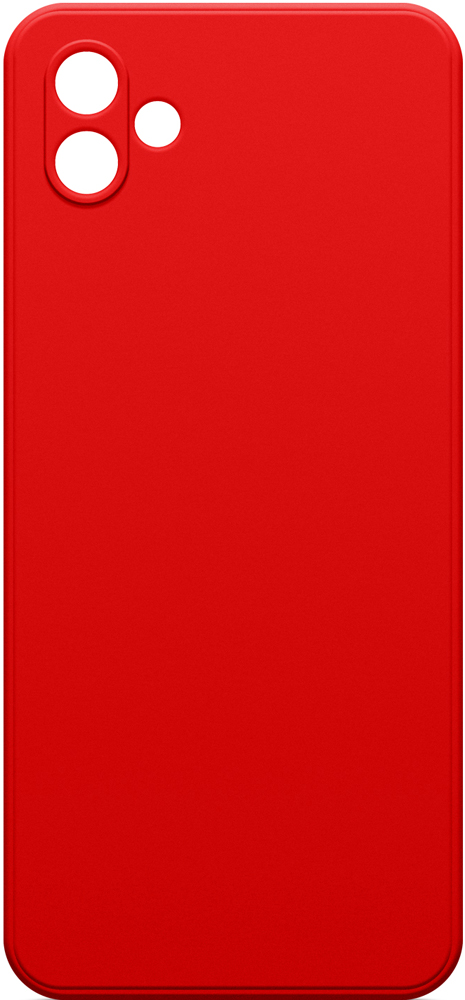 Чехол-накладка Borasco Samsung Galaxy A04 Microfiber Красный чехол mypads девушка неоновый фон женский для samsung galaxy a04 задняя панель накладка бампер