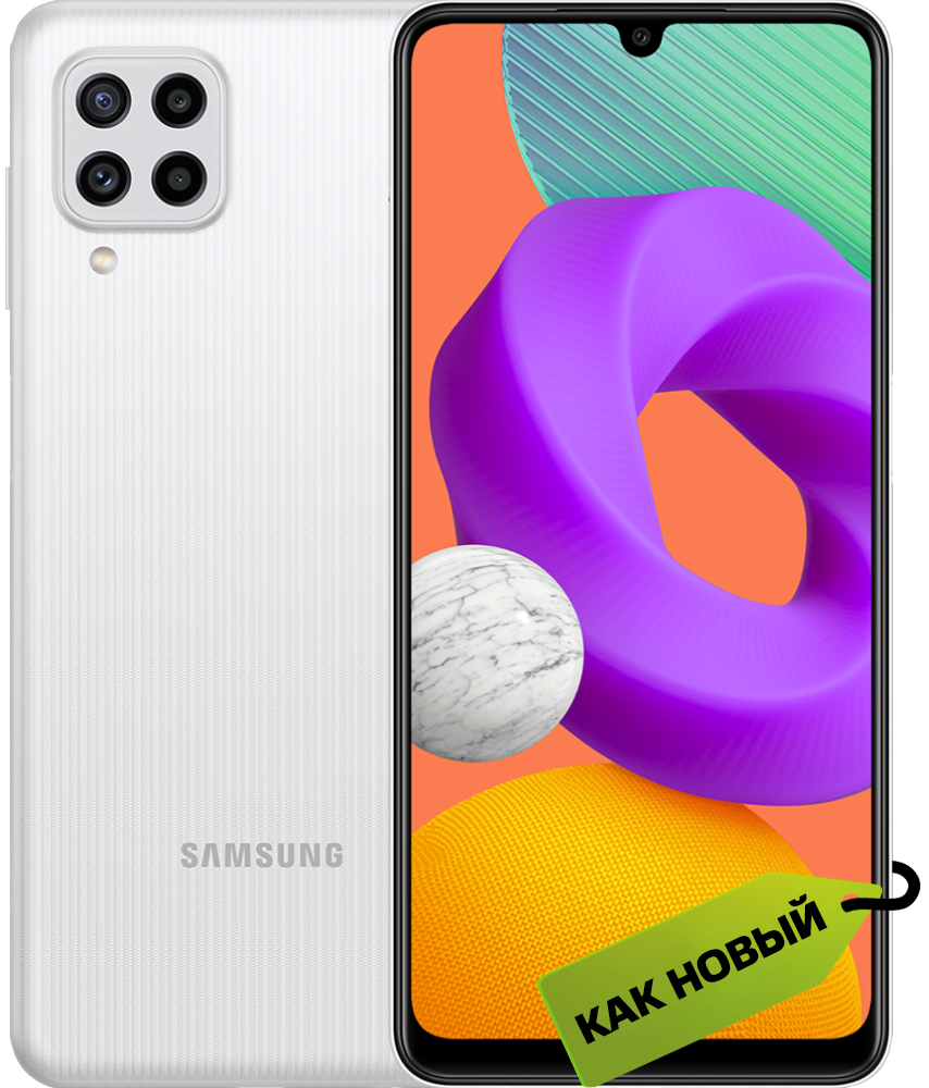 Смартфон Samsung Galaxy M22 4/128Gb White "Как новый"