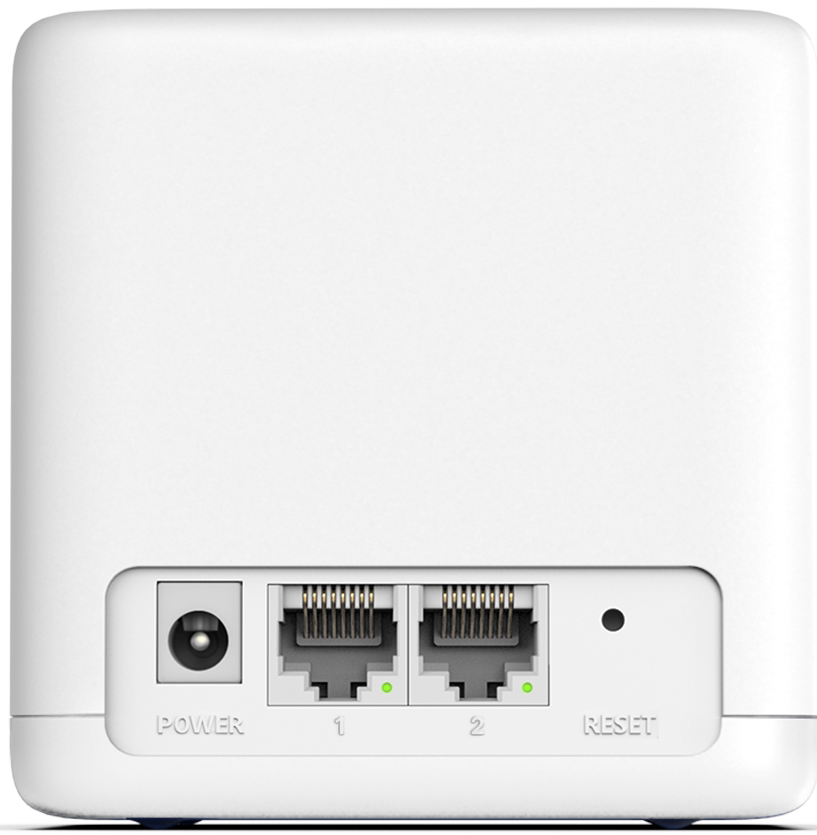 Wi-Fi Mesh система Mercusys Halo H30G AC1300 2 шт. в комплекте  Белая 0200-3584 - фото 2