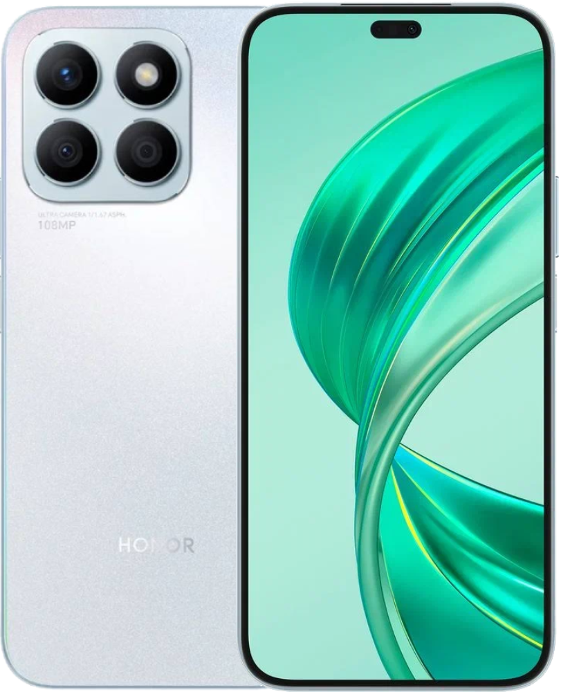 Смартфон HONOR X8b 8/128 Гб Титановый серебристый смартфон honor x8b 8 256 гб зелёный